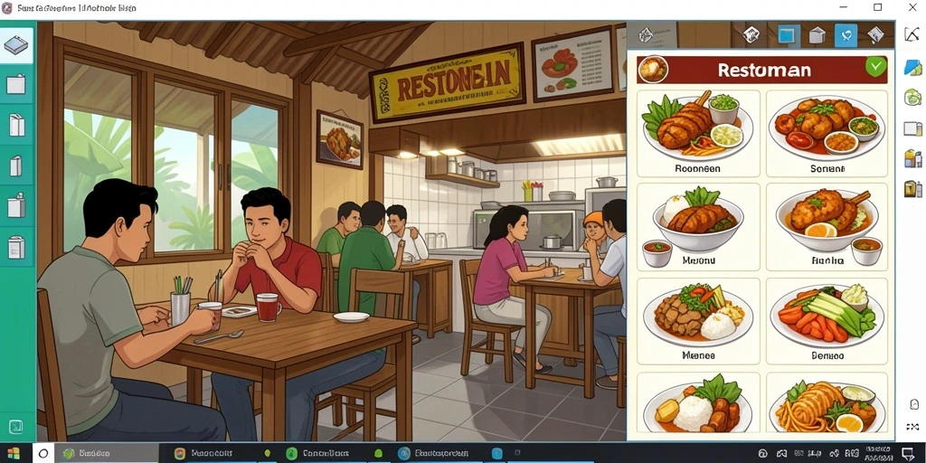 Tampilan antarmuka yang menarik dan mudah dinavigasi.