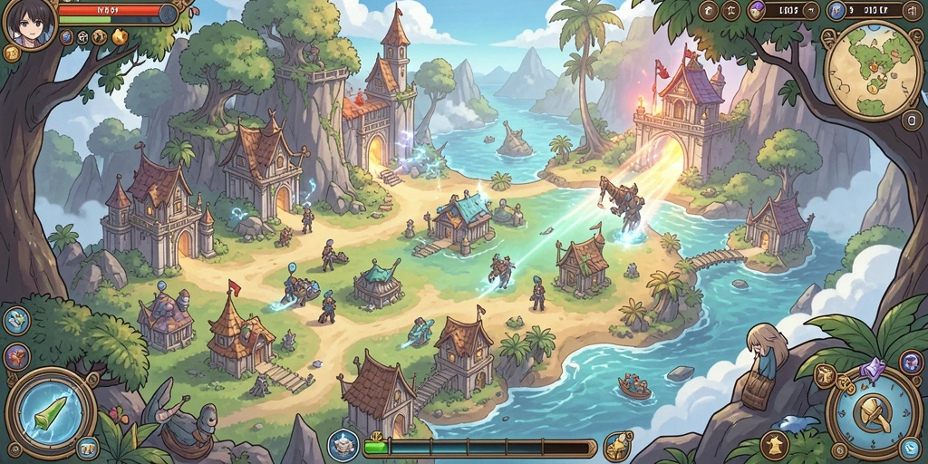 Tampilan grafis yang menawan dalam game 93337.