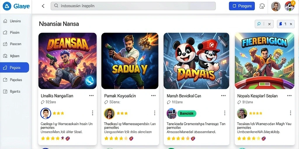 Tampilan antarmuka yang menarik dan user-friendly.