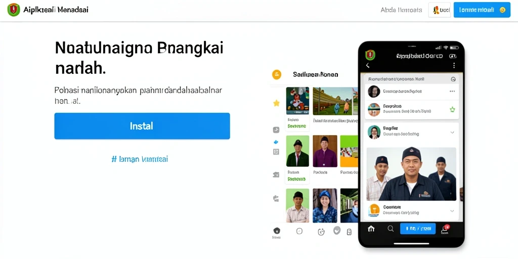 Tampilan antarmuka yang menarik dan modern.