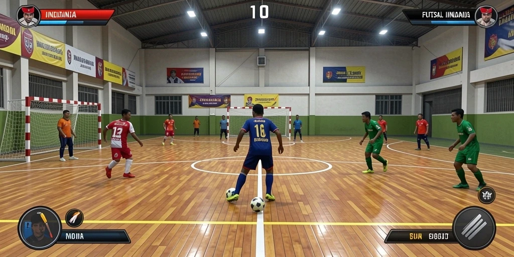 Tangkapan layar menampilkan aksi seru dalam pertempuran.
