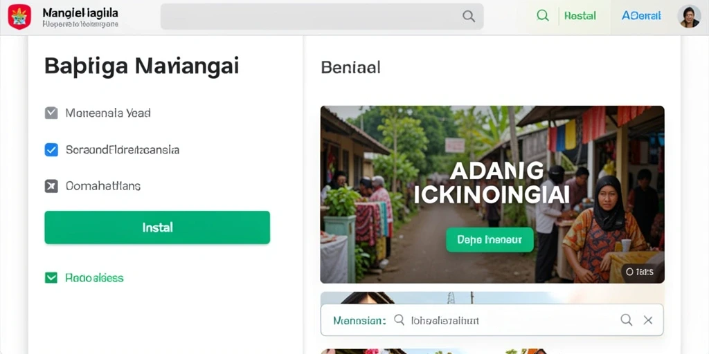 Tampilan antarmuka LK777 yang menarik.