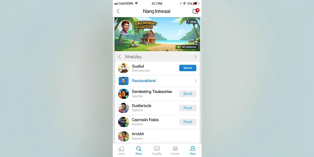 Screenshot menunjukkan tampilan antarmuka permainan yang menarik.