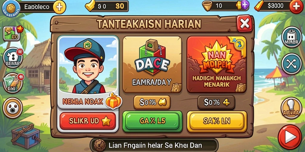 Tampilan antarmuka yang menarik dan intuitif.