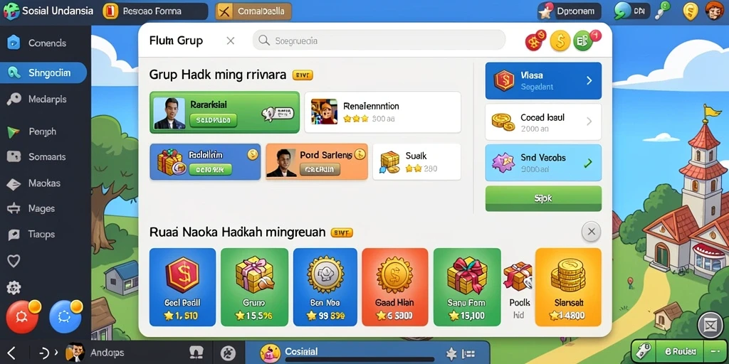 Tampilan utama aplikasi PK95 yang menarik.