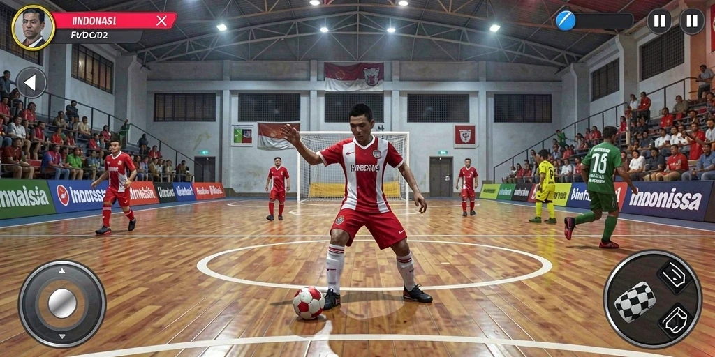 Tampilan karakter utama yang siap bertualang.