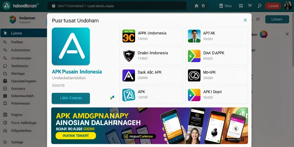Tampilan awal RSNVIP yang menarik dan mudah dipahami.