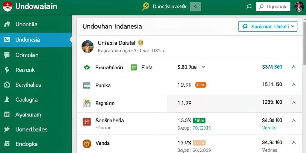 Screenshot menunjukkan antarmuka aplikasi yang menarik.