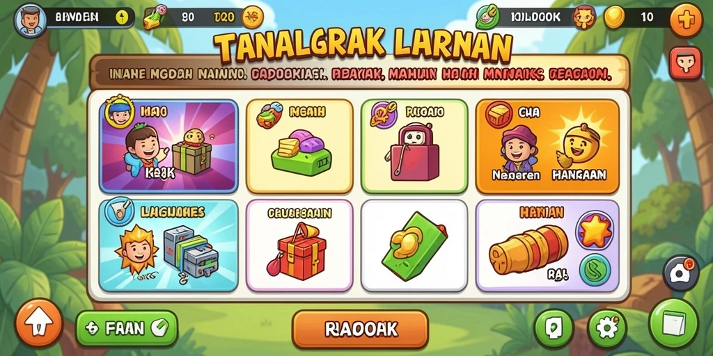 Tampilan antarmuka utama TYA777 yang menarik.